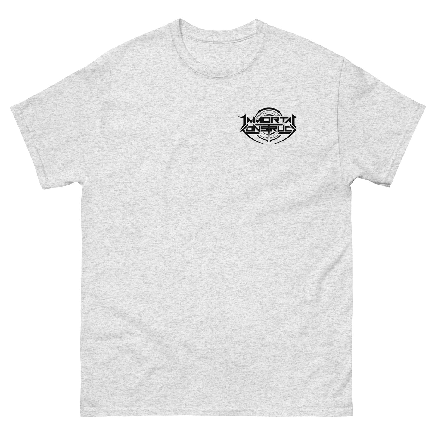 Immortal Construct Tee black logo