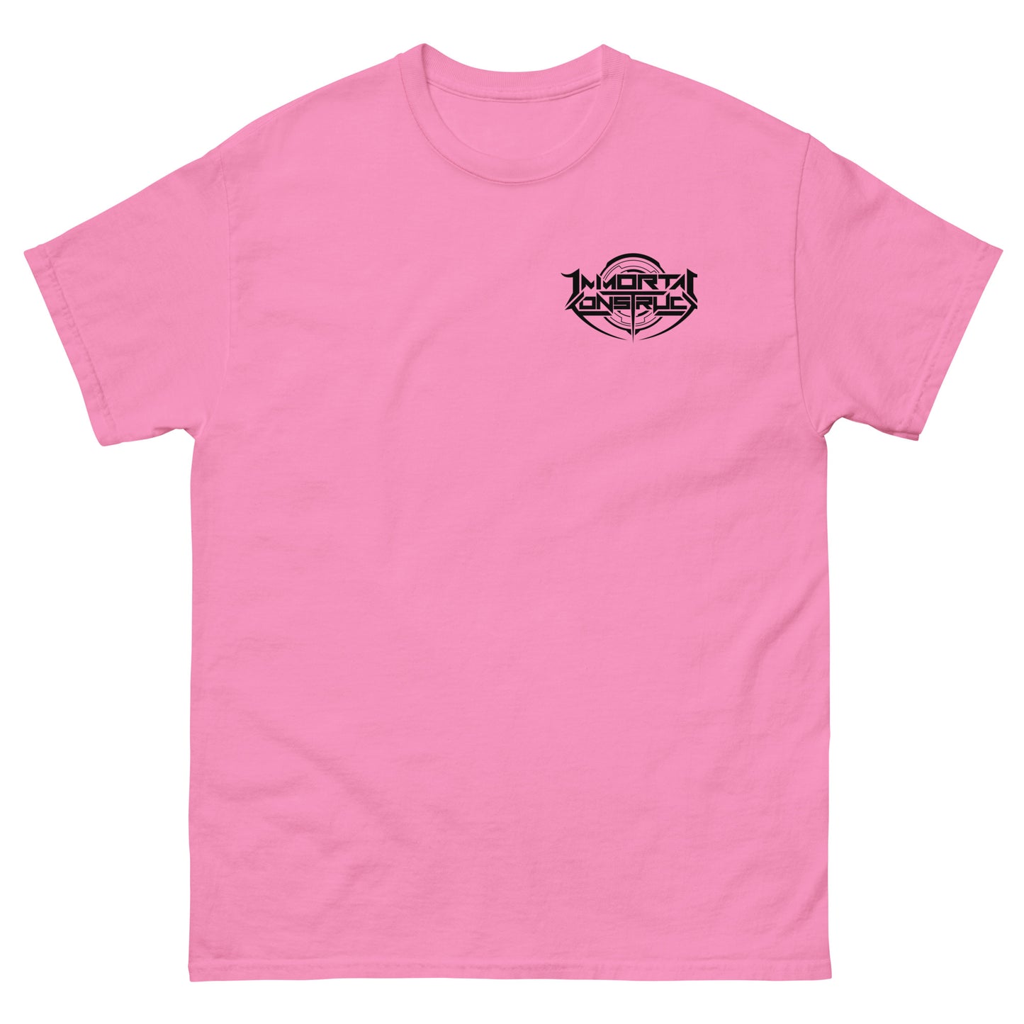 Immortal Construct Tee black logo