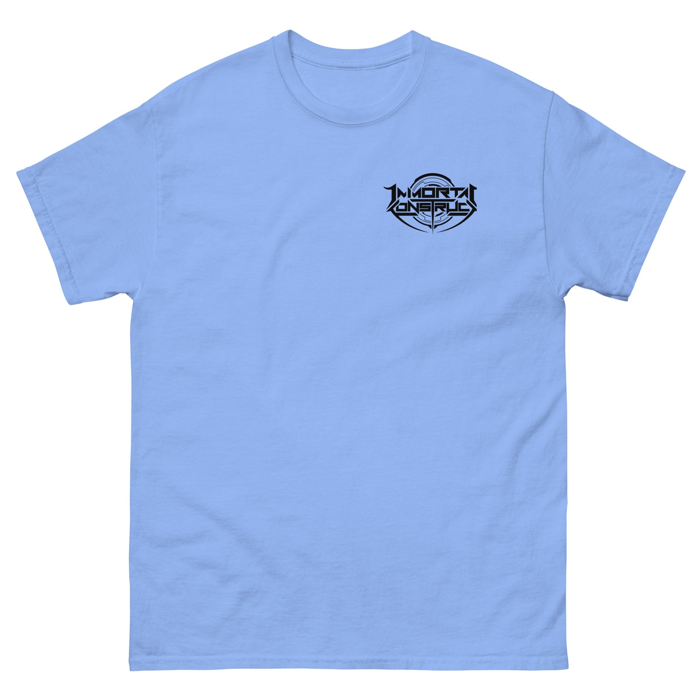 Immortal Construct Tee black logo