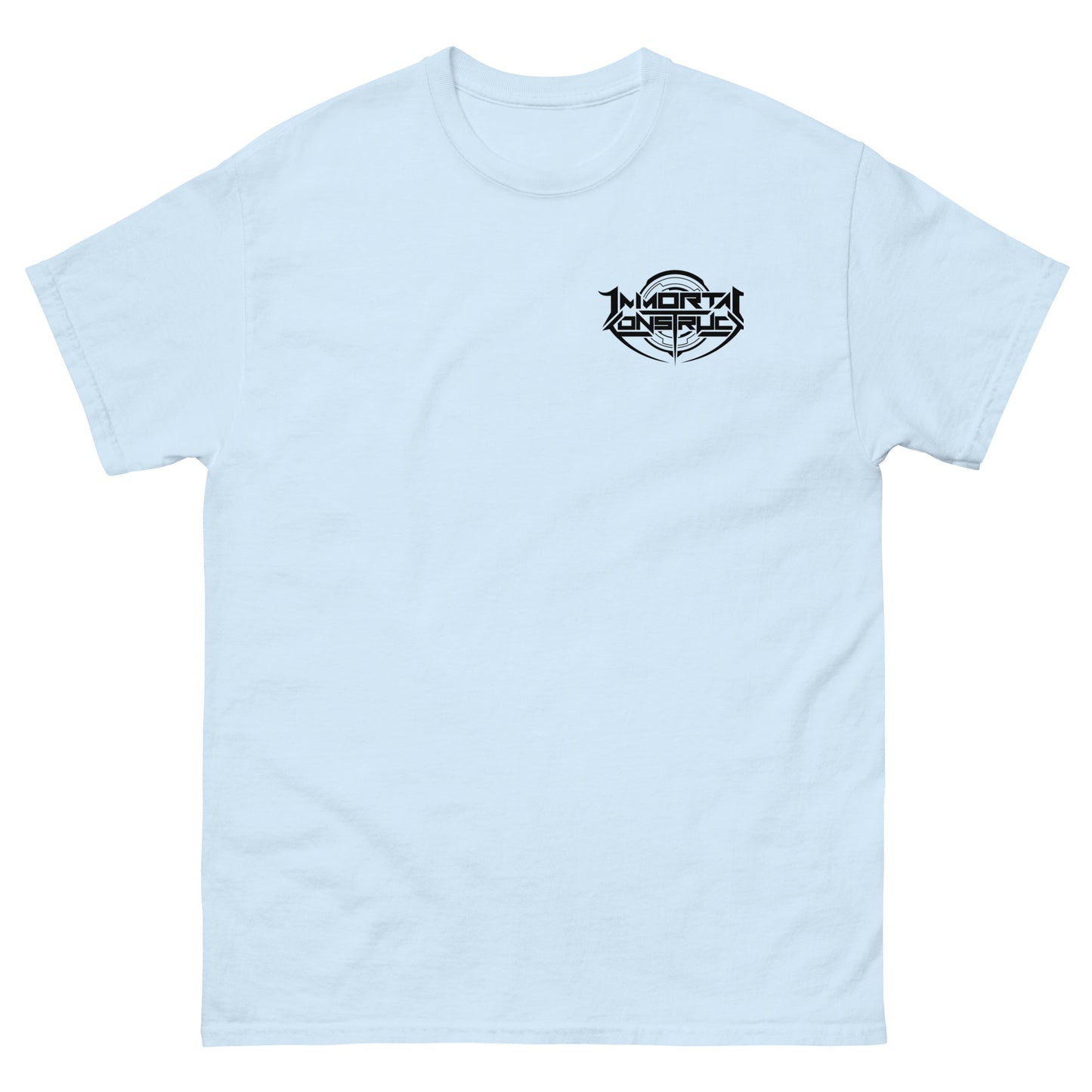 Immortal Construct Tee black logo