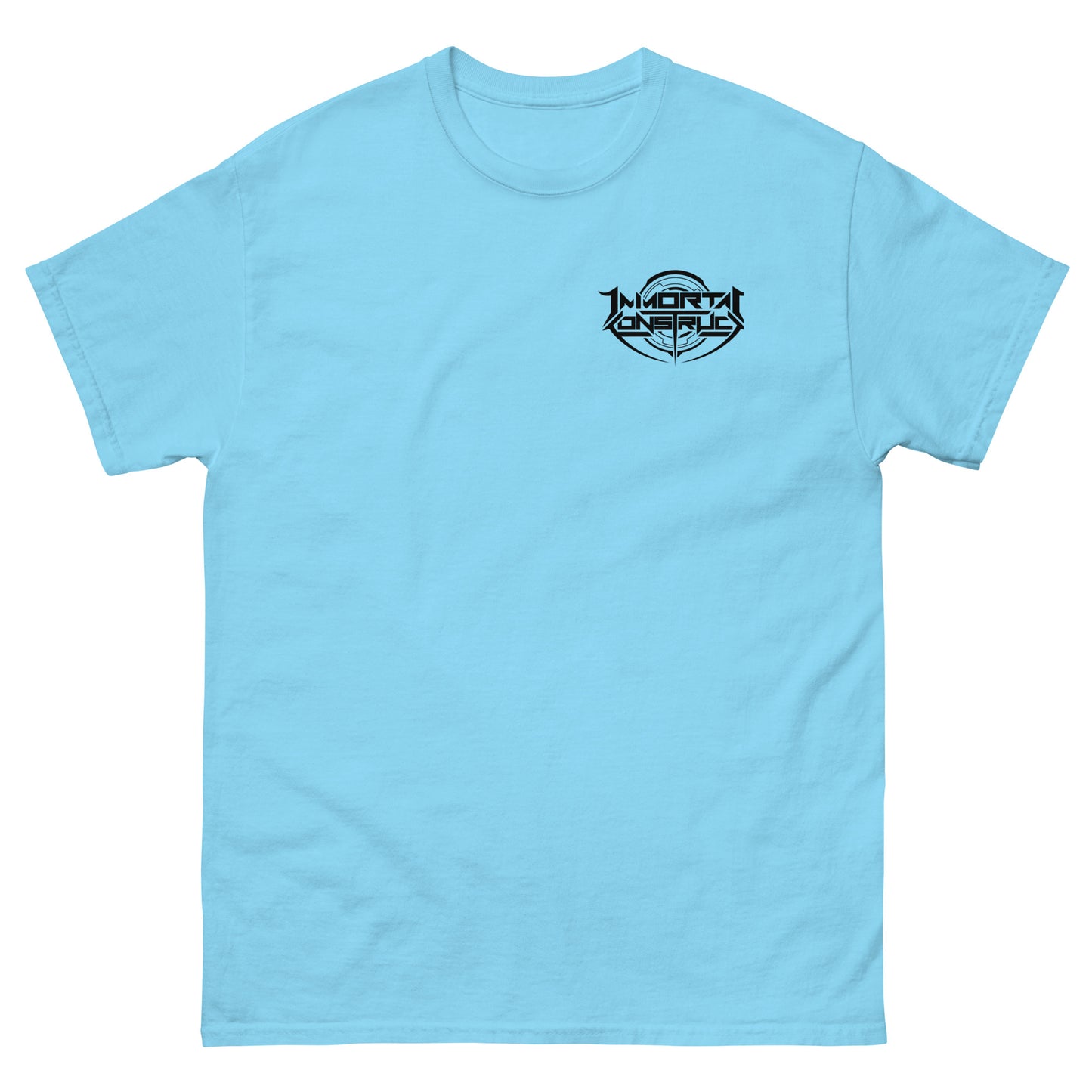Immortal Construct Tee black logo